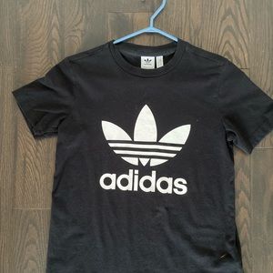 Adidas Trefoil Black tee